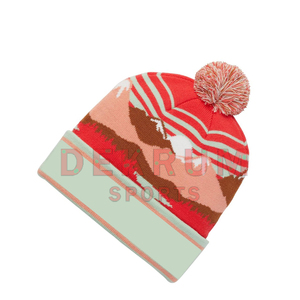 2026 Best Selling Unisex High Quality Winter Wear Cotton/Wool Adjustable Beanie Hats Outdoor Casual Use Image Style Common - Product Image 3