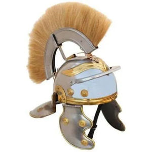 Casco de Centurión Medieval de Primera Calidad, Casco de Guerrero Espartano para Hombre, Forro de Cuero Ajustado, Construcción Ligera de Hierro para - Product Image 3