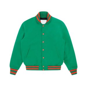 เสื้อแจ็กเก็ตสำหรับผู้ชายเสื้อแจ็คเก็ตแขนหนังมีตัวอักษรเลตเตอร์แมนสำหรับตกแต่งเสื้อผ้า2025 - Product Image 5