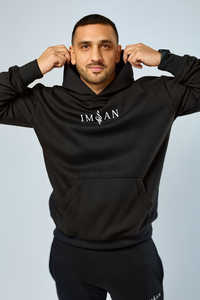 Sudadera con Capucha de Forro Polar de Algodón Transpirable de Invierno de Alta Calidad, Estilo Urbano, Estampado Puff, Sudadera Corta para Hombre, Bangladesh - Product Image 4