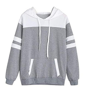 เสื้อฮู้ดผู้หญิงแบบสวมใส่สบายสำหรับฤดูหนาว ผลิตจากผ้าฝ้ายถักเนื้อนุ่ม 320gsm ทรงโอเวอร์ไซส์ ป้องกันการหดตัว ป้องกันการเป็นขุย ระบายอากาศได้ดี พิมพ์ลายด้วยเทคนิคซิลค์สกรีน ขายส่ง - Product Image 2