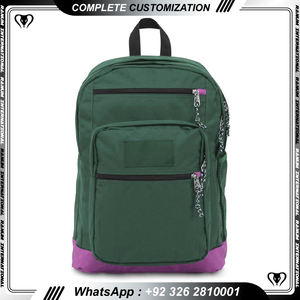 Sac à dos unisexe pour ordinateur portable avec fermeture à glissière pour l'école de voyage d'affaires et de loisirs-pour les étudiants et les professionnels - Product Image 3