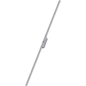 Multisafe MA U-Faceplate 24mm Serrure de meuble argentée 1177mm - Product Image 1