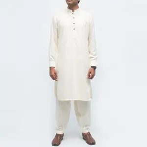 Shalwar Kameez-Camiseta de Color sólido para hombre, ropa masculina de moda, de alta calidad, hecha en paquistaní/OEM, servicio al por mayor, los más vendidos