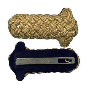 Fabricantes de alta calidad Lingote Alambre Hombro Insignia Uniforme Rango Hombro Tablero Accesorios Uniforme Hombreras - Product Image 1