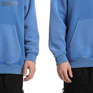 <b>Top</b> Stylish Look Best Selling <b>Men</b> Distressed Hoodie <b>Long</b> <b>Sleeve</b> <b>Thermal</b> High Quality <b>Men</b> Distressed Hoodie Reversible Hoodies - Product Image 3