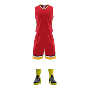 Ropa deportiva de baloncesto reversible de doble cara de secado rápido personalizada para hombres, uniformes sin mangas de talla grande con equipos con logotipo impreso - Product Image 5