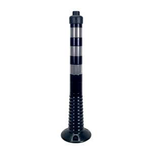 Juego de Delimitadores de Acero de Doble Cara para Estacionamiento de Autos (Negro) - Product Image 3