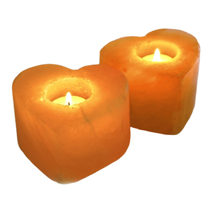 Lámpara de sal del Himalaya mediana tallada a mano, artesanía de sal de roca de cristal Rosa Natural de La Noche de velas del Himalaya - Product Image 1