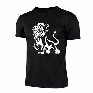 Camiseta de verano al por mayor de fábrica, Camiseta de cuello redondo con estampado de algodón 100% personalizado para hombres Unisex, tela de punto con estampado DTG - Product Image 5