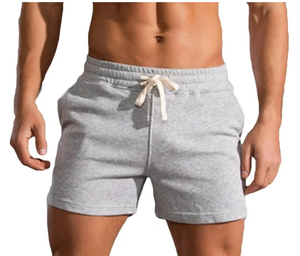 กางเกงขาสั้นกีฬาผู้ชายขายส่งแบบกําหนดเองว่ายน้ําลําตัวระบายอากาศยิมกีฬากางเกงขาสั้นวิ่งเอวยางยืดสําหรับผู้ชาย - Product Image 1