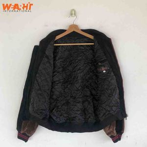 Chaqueta Varsity Reversible de Cuello Alto para Hombre, Diseño OEM, Ecológica, 100% Poliéster, con Logotipo Personalizado, Motivo de Béisbol, Estilo Urbano de Invierno - Product Image 4