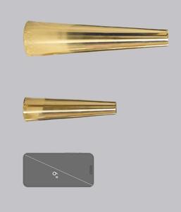 Florero de metal con acabado duradero para decoración de oficina disponible a precio económico para exportación a granel - Product Image 3