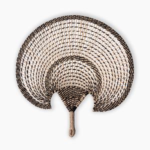 Vintage Style Natural Handmade Seagrass Elephant <b>Fan</b> <b>Wall</b> <b>Decor</b> Woven Seagrass <b>Fan</b> for <b>Wall</b> <b>Decoration</b> Handmade in Viet Nam - Product Image 1