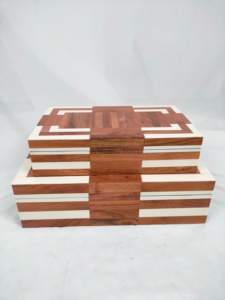 Antique Style Customized Handmade Polished <b>Wooden</b> Jewelry <b>Chest</b> OEM Jewelry Storage Solution From India at Low Price - Product Image 5