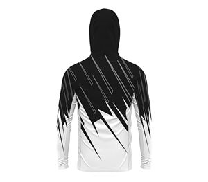 Breathable Fast Dry Sports Hoodie Funny Fishing hoodie Wholesale Long Sleeve Custom Made Quick Dry Blank Fishing Shirts Jersey - Product Image 6