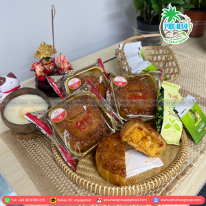 Producto de búsqueda caliente hecho a mano 100% bandeja de bambú natural de Vietnam para almacenamiento de cocina y Organización de alimentos - Product Image 4