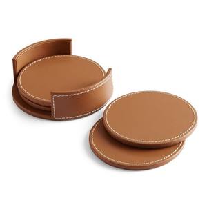 Sous-verres décoratifs en bois et en métal de qualité supérieure en laiton doré pour café et décoration intérieure sous-verres usagés - Product Image 2