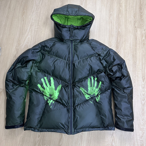 แจ็กเก็ตปลาปักเป้าไฮสตรีทพร้อมคอตั้งกันน้ำและกันลมสำหรับทุกเพศฤดูหนาว - Product Image 3