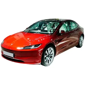 ยานพาหนะพลังงานไฟฟ้า2024 2023 Tesla 3 4WD รถ Y longe Renge จีนรุ่นใหม่รถ545กม. EV