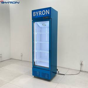 Réfrigérateur commercial vertical pour boissons, <span class=keywords><strong>vitrine</strong></span> à porte vitrée simple, réfrigérateur à haute efficacité avec porte vitrée - Product Image 3