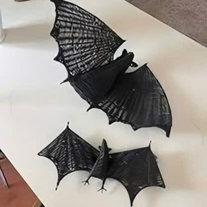 Murciélago de ratán hecho a mano de Vietnam, decoración colgante de Halloween, estilo rústico ecológico, precio barato de exportación - Product Image 5