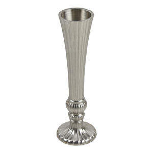Aluminium <b>Candle</b> <b>Holders</b> Design <b>Silver</b> Plated Finishing <b>Candle</b> Stand Home Villa Dinner and Wedding Design Pillar <b>Holders</b> - Product Image 2