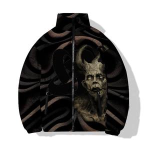 Custom Stylish <b>3D</b> <b>Printed</b> Man Jackets High Quality Zipper Winter Jackets Casual Design Wholesale Puffer Jacket - Product Image 6