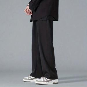 Winter Casual Breathable Eco-Friendly <b>Wool</b> <b>Pants</b> Straight-Leg for Neat Look Daily Commuting Casual Dates & Gatherings - Product Image 4