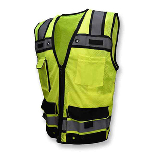 Fabricación por encargo Material transpirable Hombres Ropa DE TRABAJO Chaleco DE SEGURIDAD Precio de fábrica Chalecos DE SEGURIDAD ajustados para hombres - Product Image 2