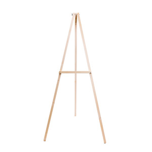 EASEL66NA - Wooden Floral <b>Easel</b>, Natural Wood - 66 (12 pcs) - Product Image 2