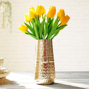 Florero de diseño único, florero de hierro, jarrones decorativos para el hogar, sala de estar, decoración del hogar, Fabricante Mayorista exportador - Product Image 2