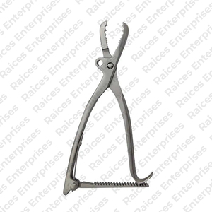 Instrumento médico ortopédico de fuente de alimentación manual del mejor fabricante y proveedor-fórceps de sujeción de hueso de acero inoxidable - Product Image 4