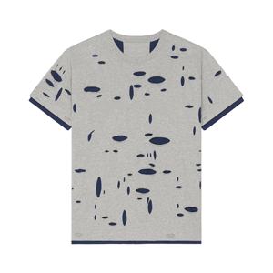 Nouveaux t-shirts pour hommes en coton 100% à manches longues, surdimensionnés, lourds, lavés à l'acide, avec effet délavé, prix bas, vente en gros personnalisée professionnelle - Product Image 4