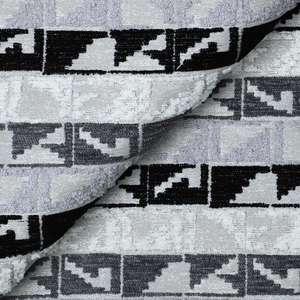 Tela de poliéster de alta calidad con textura de terciopelo para muebles, tapicería suave de poliéster, tela tejida para sofá, jacquard bordado de peso medio. - Product Image 4