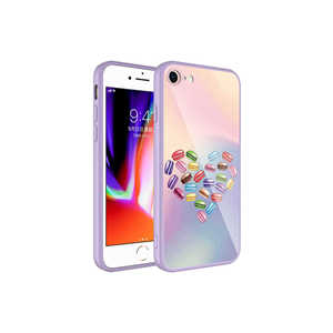 Coque de téléphone en silicone à motifs personnalisés de la série JoieCreatif pour iPhone 7, coque rigide en époxy anti-traces de doigts avec protection de l'appareil photo - Product Image 2