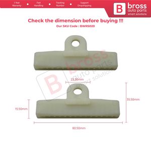 BWR5020 puerta ventana soporte de vidrio conector Sash Clips para Corolla Prius Cruiser Hilux Matrix Pontiac Vibe Bross Auto Parts - Product Image 6