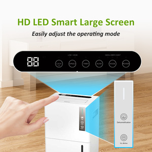 Déshumidificateur d'air portable JJPRO GREENFLY 2025 PD11LXS à faible bruit, vente en gros, 6L, nouveau design compact pour usage domestique - Product Image 3