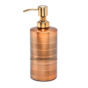 Distributeur de savon liquide d'Inde pour la salle de bain et la cuisine en métal de qualité supérieure fini antique élégant - Product Image 1