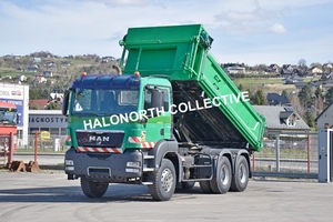 Camion benne basculante diesel MAN TGS 33.360 6x4 d'occasion 2008 pour chantier de construction et transport minier - Product Image 3