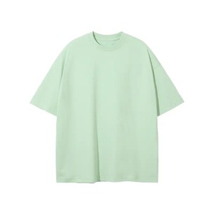 T-shirt en coton corail uni surdimensionné pour homme Index Apparel, col rond, manches courtes, coupe décontractée, longueur normale - Product Image 2