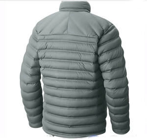 Ventes en gros de vestes matelassées pour hommes sur mesure, chaudes, épaisses, en duvet, vêtements d'extérieur d'hiver, fournisseur OEM ODM pour la mode de plein air - Product Image 5