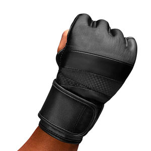 Gants de MMA personnalisés professionnels de haute qualité Concevez vos propres gants d'entraînement de MMA vente en gros de gants de combat de MMA demi-doigt de boxe - Product Image 2