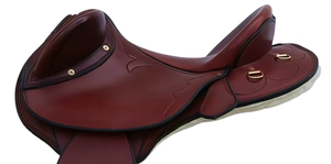 BestPrice 100% australien Stock selle Premium cheval course selle cuir de qualité avec arbre en bois extérieur abordable luxe sport - Product Image 2