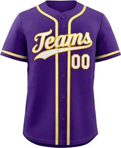 Uniforme de béisbol Premium Jersey Conjunto de uniforme de béisbol Uniformes de béisbol sublimados Personalización Ropa deportiva - Product Image 3