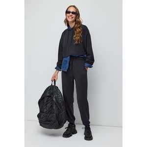 Sudadera Corta con Capucha Suave al Tacto, Uso Diario, Viscosa/Poliéster - Product Image 3