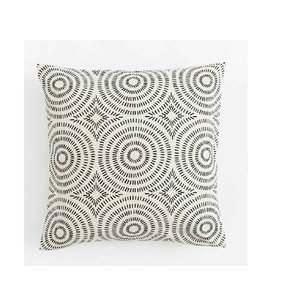 Meilleure vente beau décor noir bulle imprimé housse de coussin chambre décoration siège arrière taies d'oreiller élégant 100% coton - Product Image 2