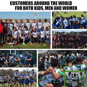 Maillot Rugby Personnalisé pour Hommes de Ligue d'Équipe, Chemise Rugby pour Club - Product Image 3