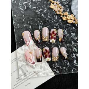 Ensemble de maquillage et de soins des ongles Crimson Empress, outils de qualité supérieure pour les passionnés de beauté - Product Image 2