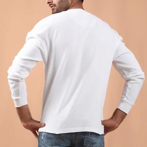 เสื้อสเวตเตอร์แบบเรียบสำหรับผู้ชายชุดสเวตเตอร์โอเวอร์ไซส์คอลเลกชันแฟชั่นสำหรับฤดูหนาว - Product Image 2